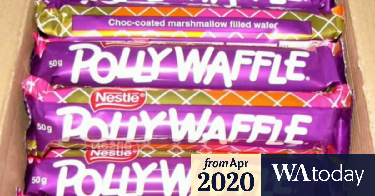 Video Polly Waffle chocolate bar makes a comeback